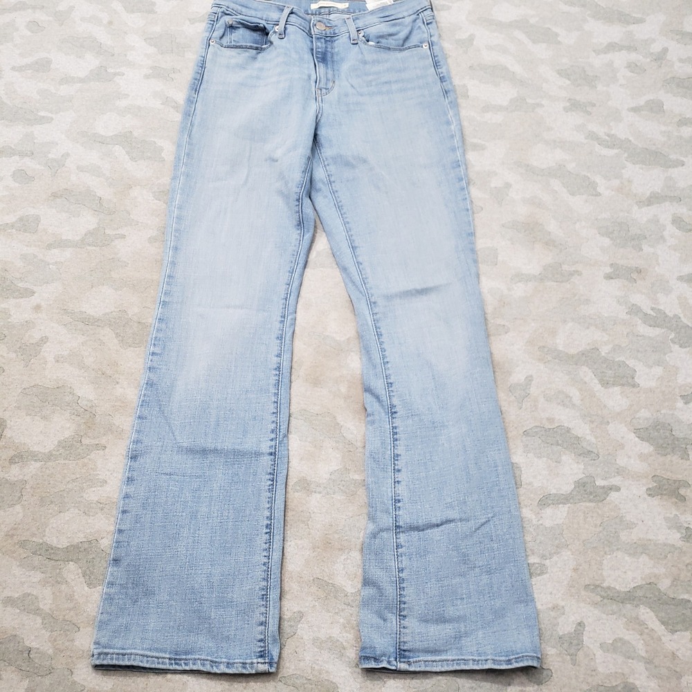 Levi's Jeans Womens 6 Blue Classic Bootcut Denim Light Wash Stretch